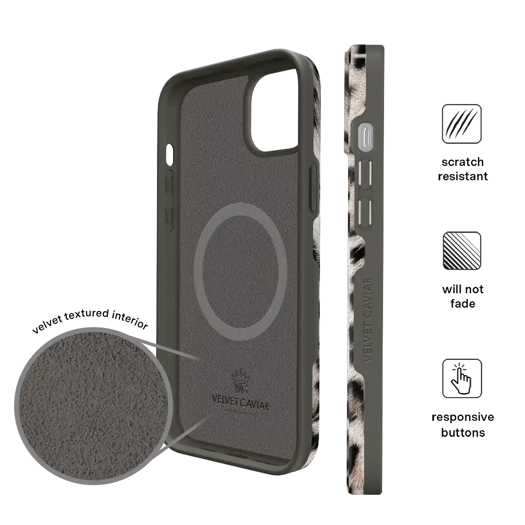 Arctic Leopard iPhone Case
