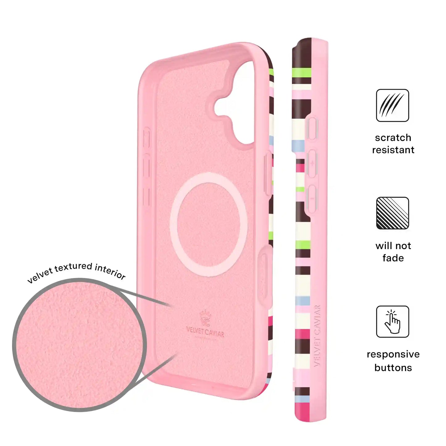 Sweet Treat Stripes iPhone Case