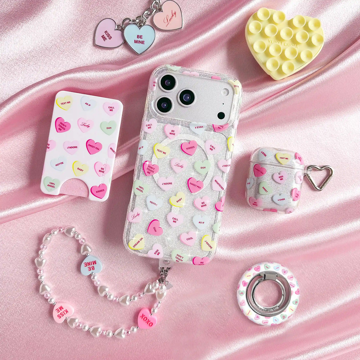 Sweet Hearts MagSafe Wallet