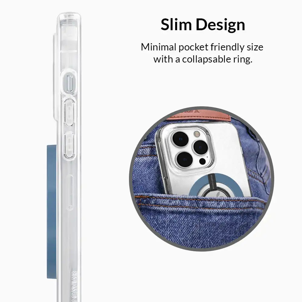 Navy MagSafe Grip Ring