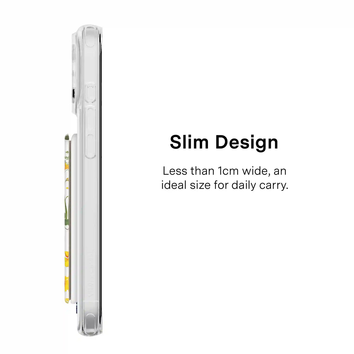 Whimsical Floral MagSafe Wallet