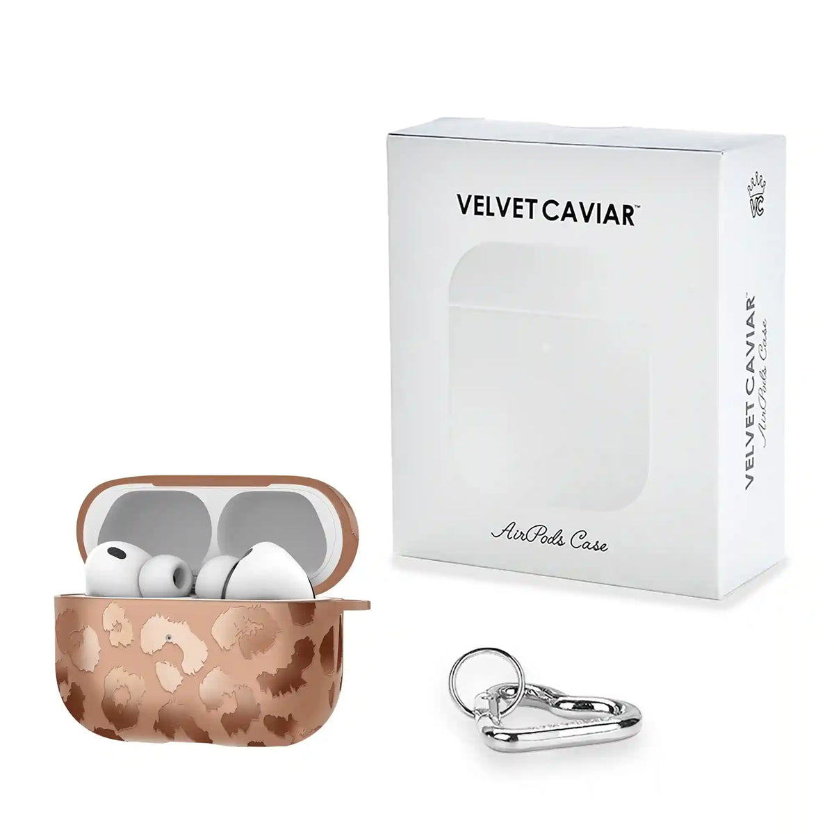 Bronze Chrome Leopard AirPod Case