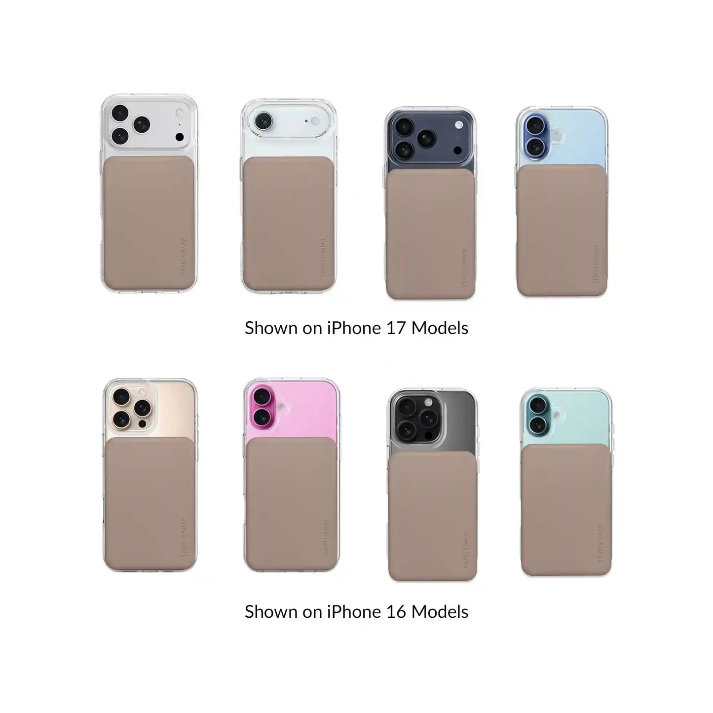 Cashmere Taupe Slim Portable MagSafe Charger Power Pack