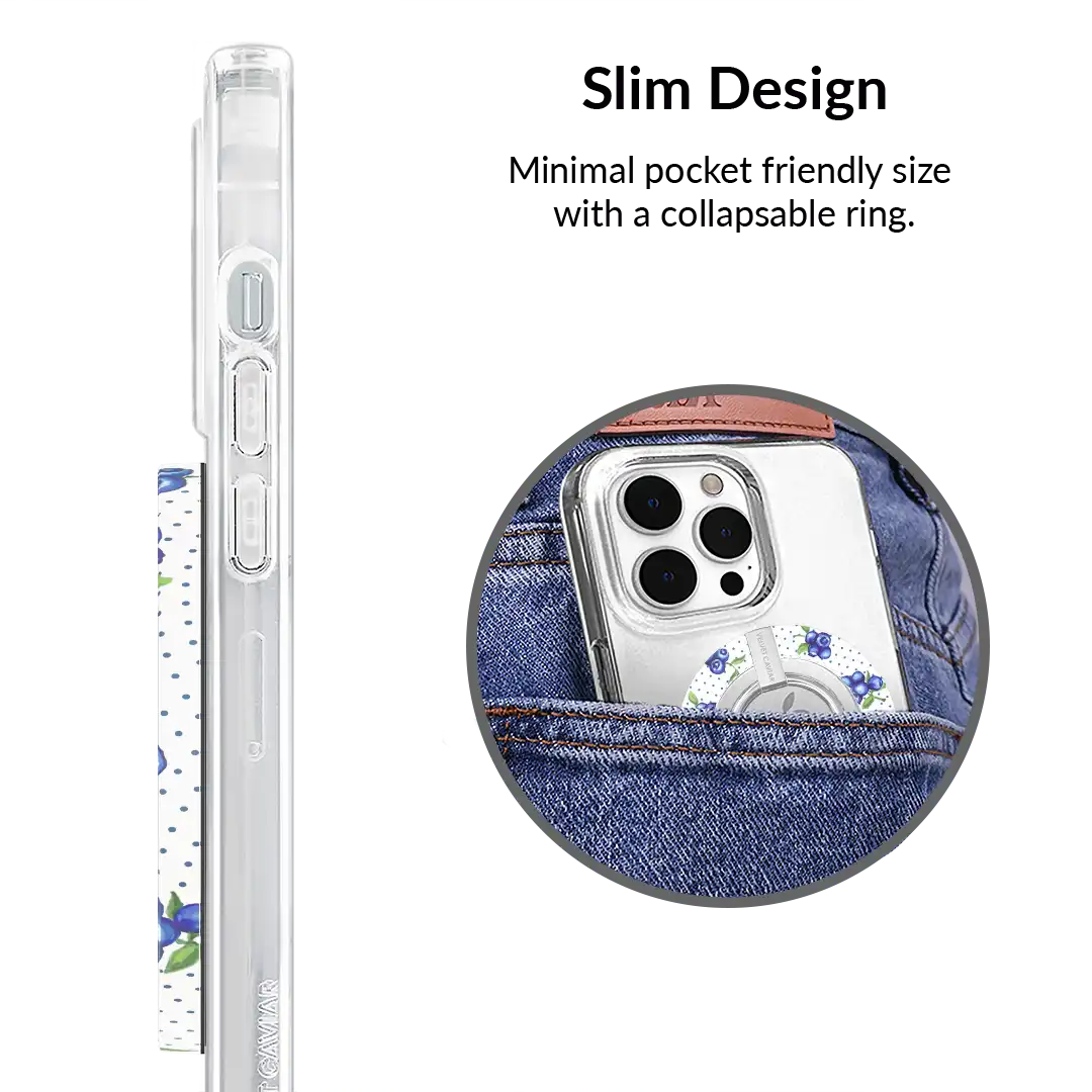 Blueberry Baby MagSafe Grip Ring