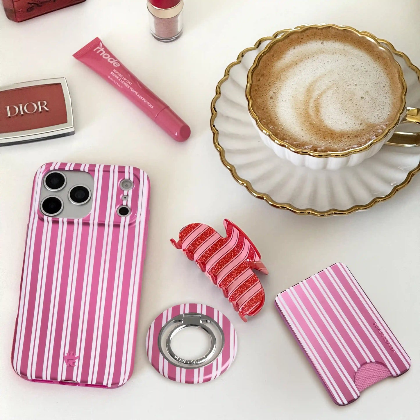Candy Cane Stripes MagSafe Wallet