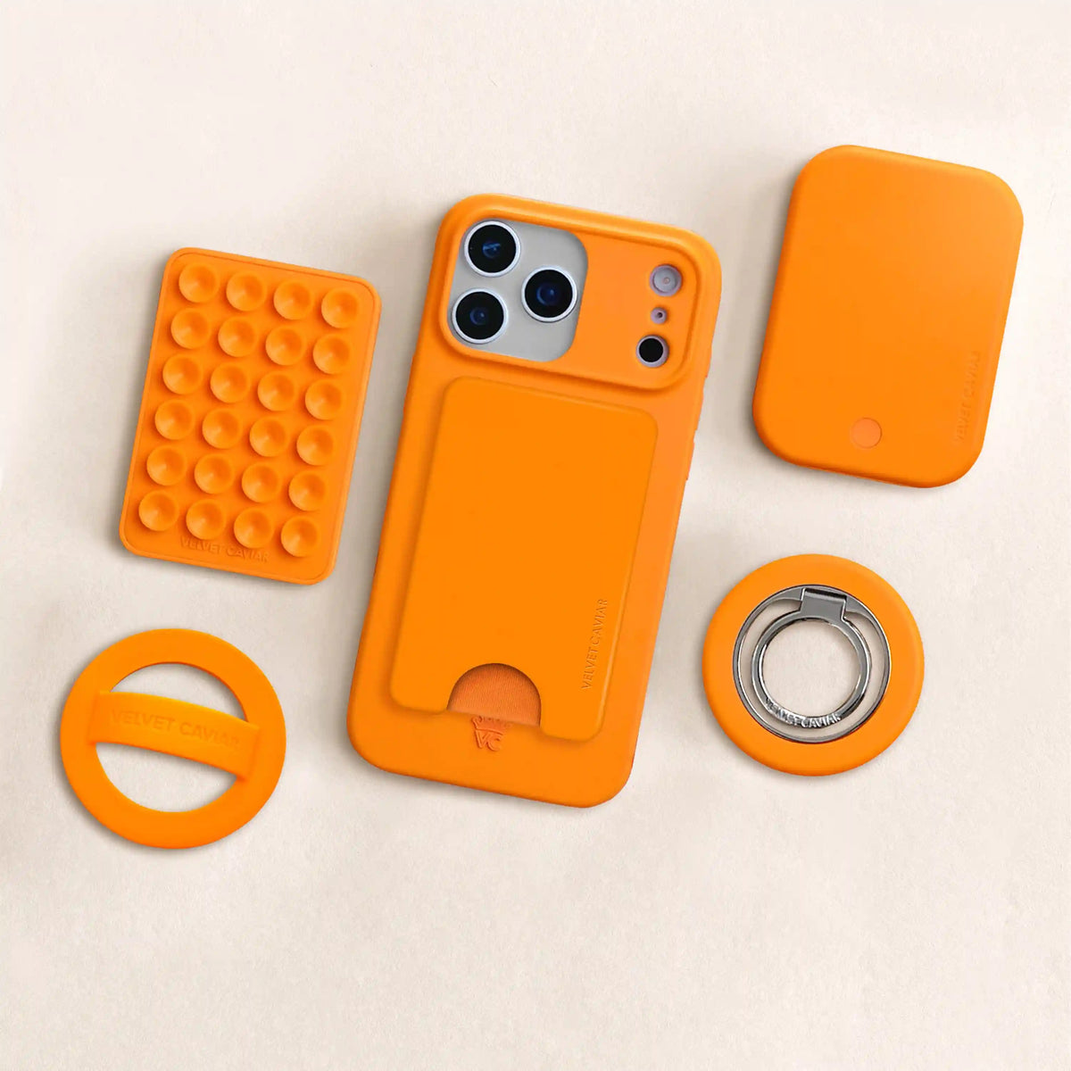 Pumpkin Spice Orange MagSafe Wallet