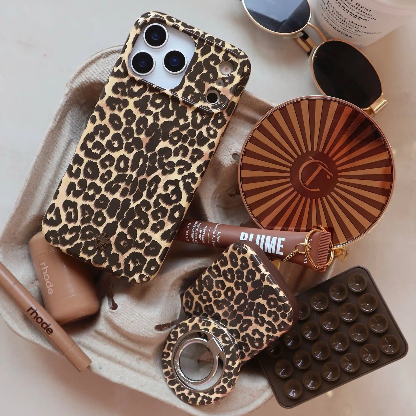 Girls Night Leopard Portable MagSafe Charger Power Pack