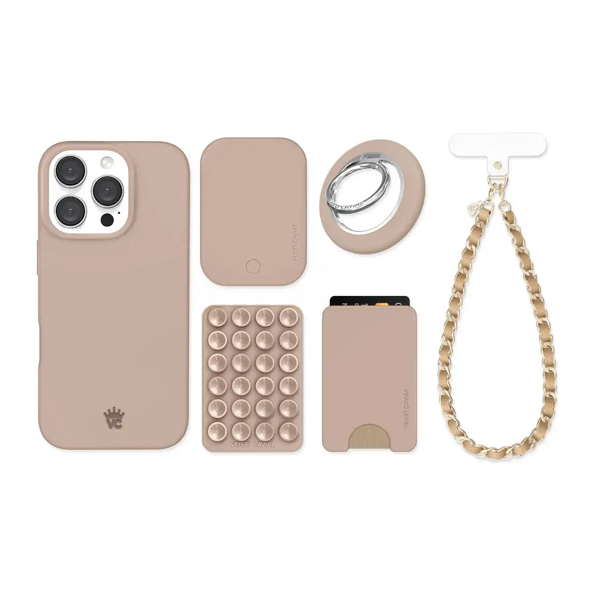 Toasted Almond iPhone Bundle Set