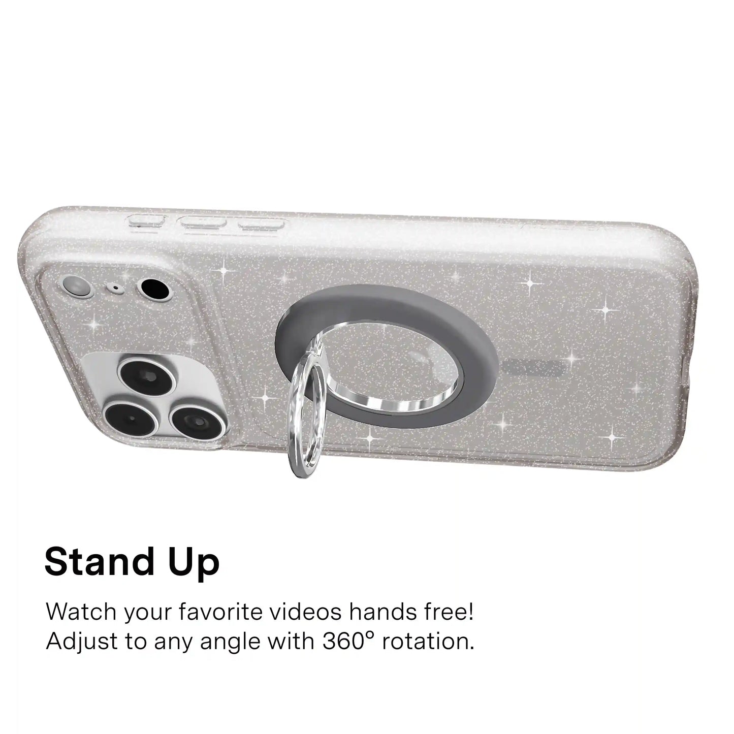 Grey MagSafe Grip Ring