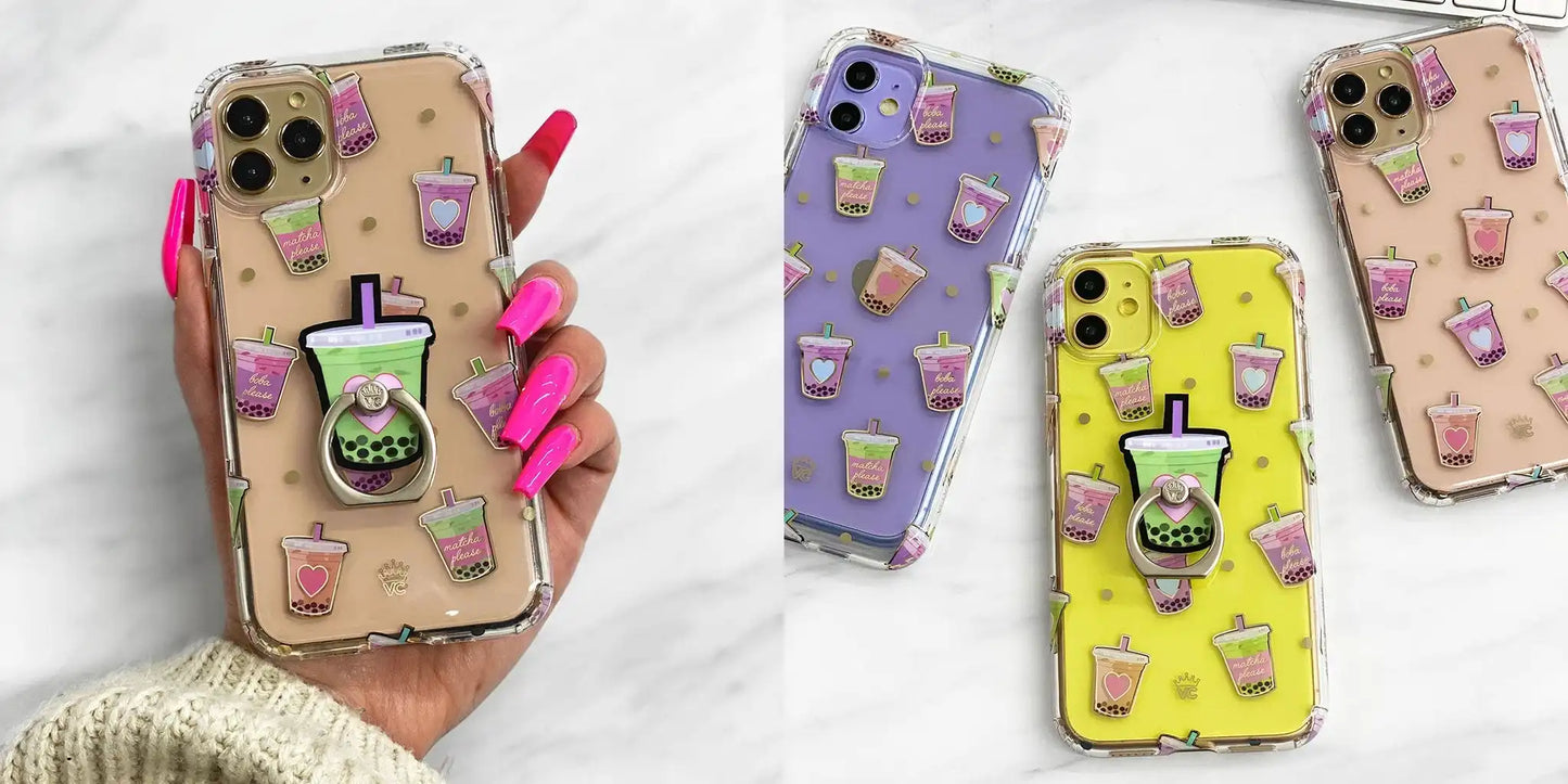 Matcha Clear iPhone Case