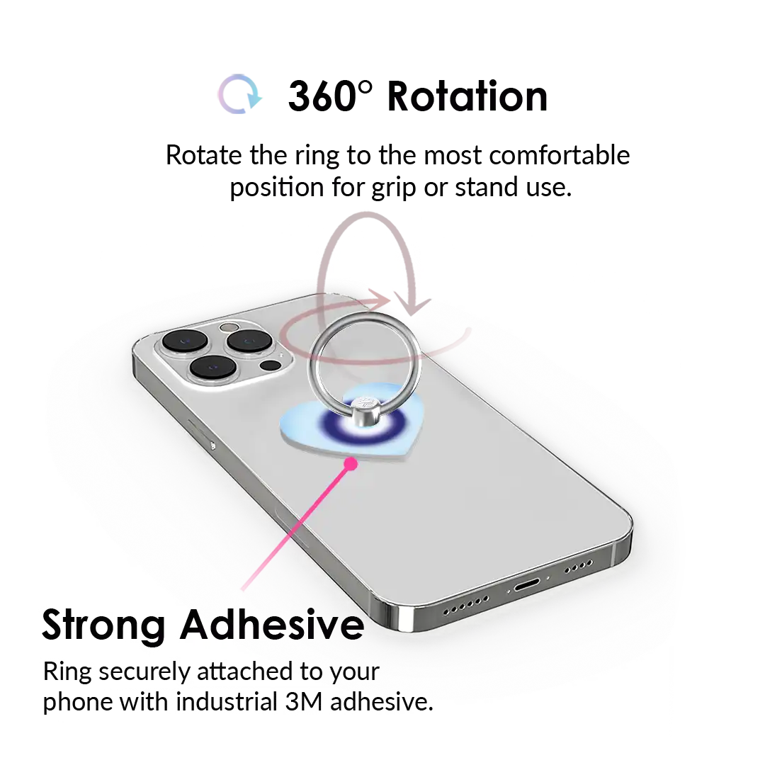 Evil Eye Aura Phone Ring