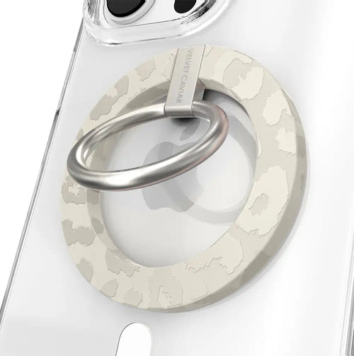 Stone Leopard MagSafe Grip Ring