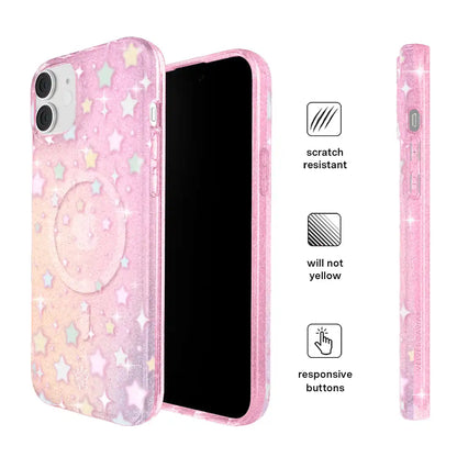 Falling Star Glitter iPhone Case