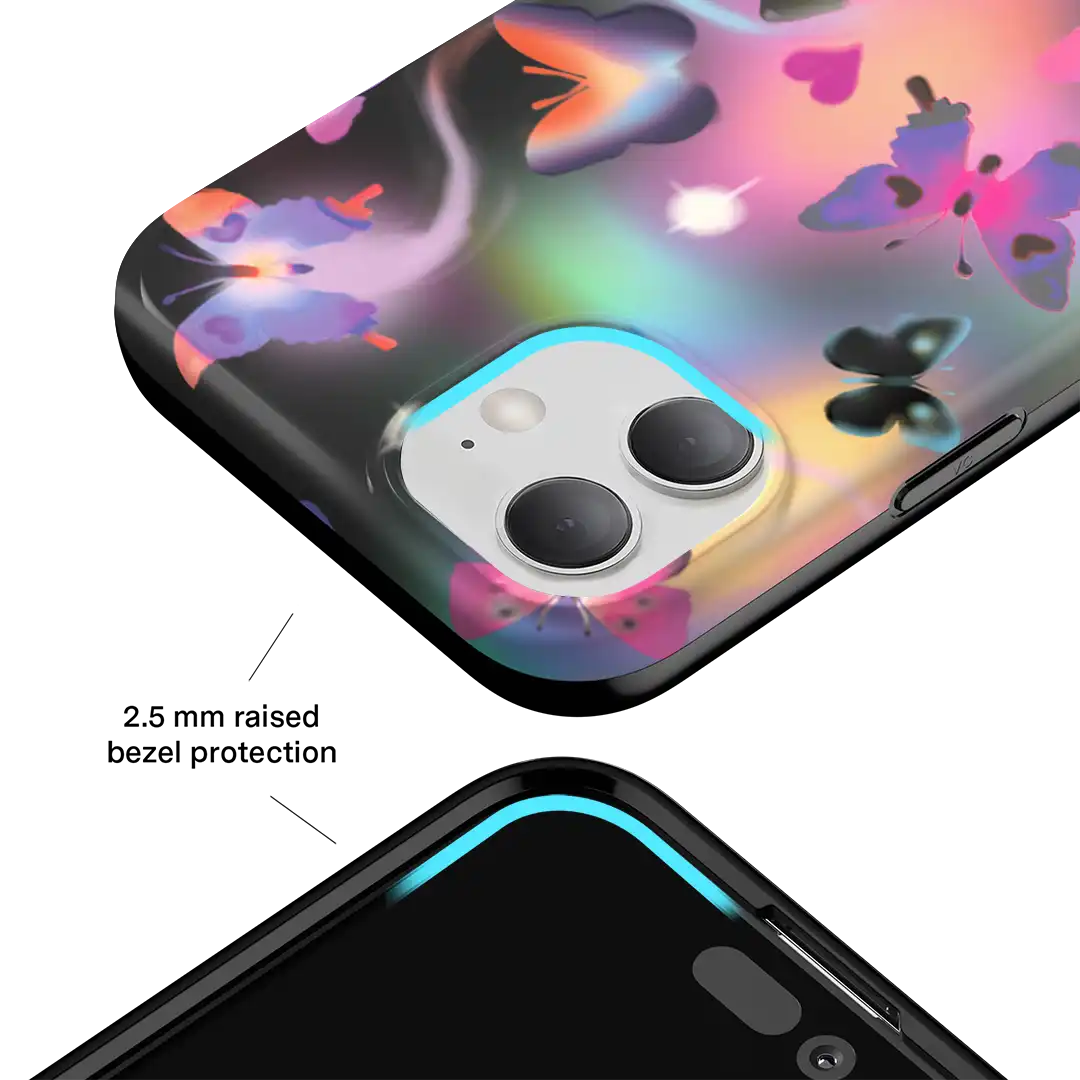 Aurora Butterfly iPhone Case