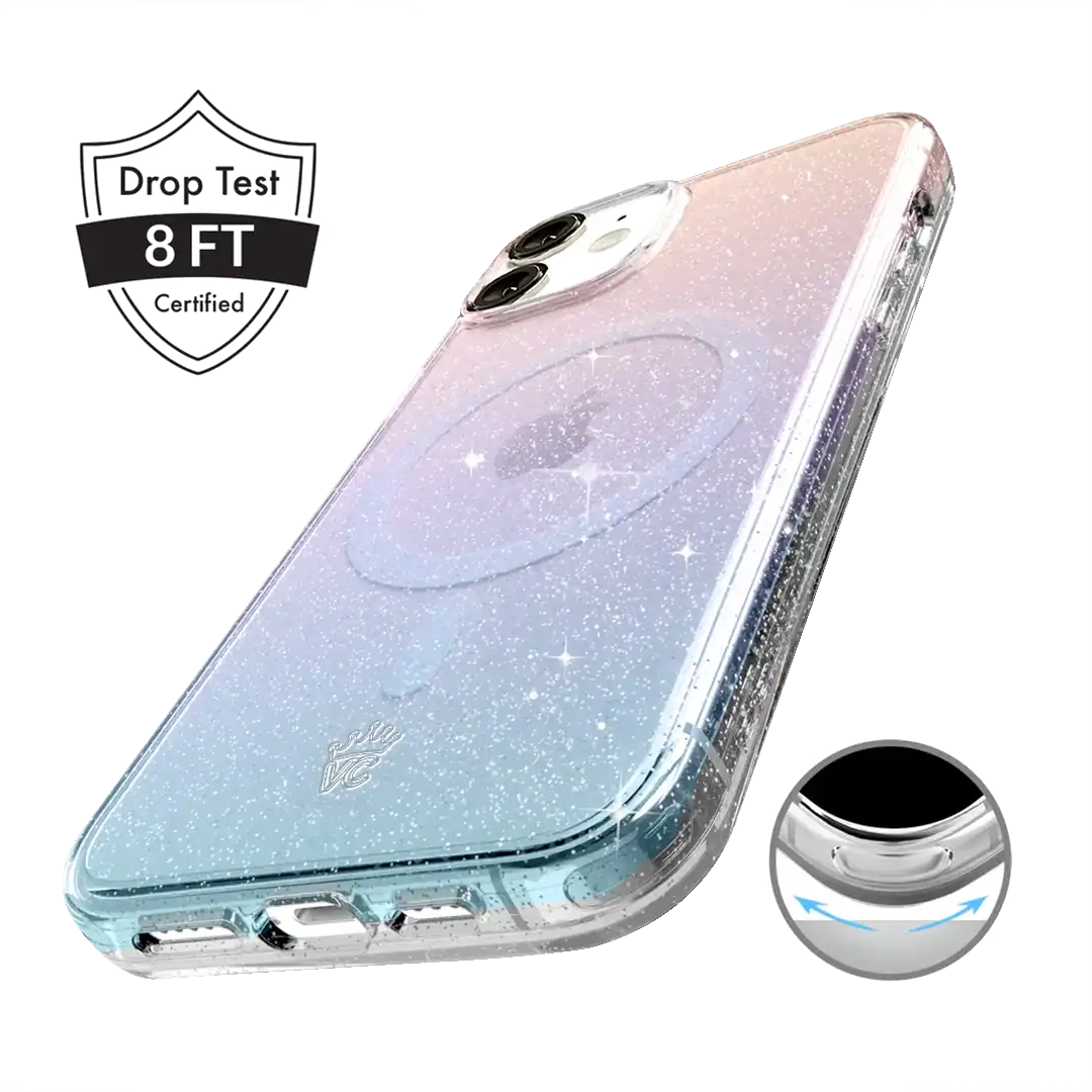 Ombre Stardust Glitter iPhone Case