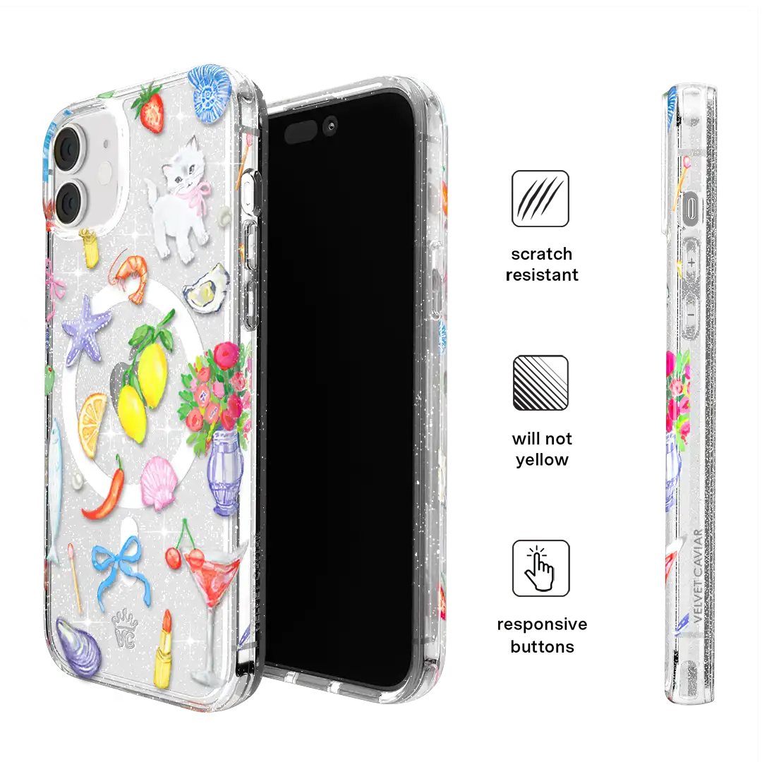 Dolce Vita Glitter iPhone Case