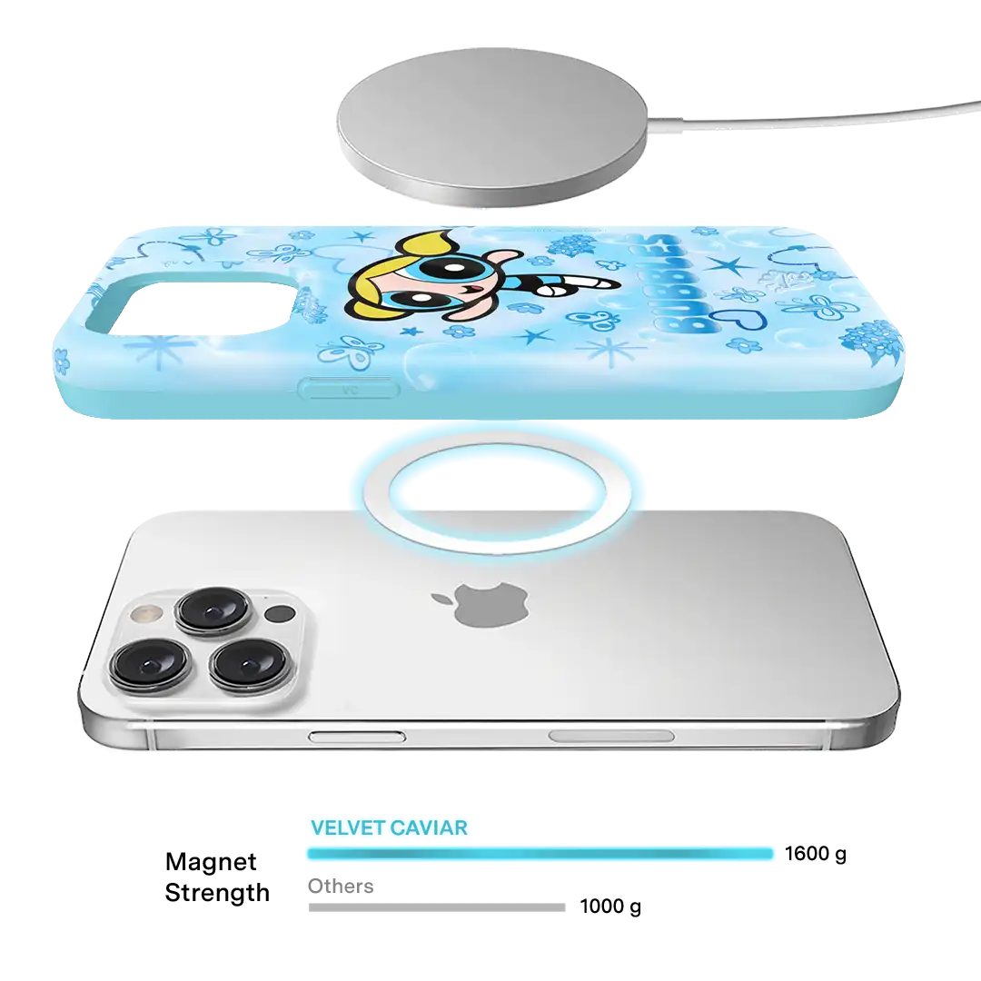 The Powerpuff Girls Bubbles iPhone Case
