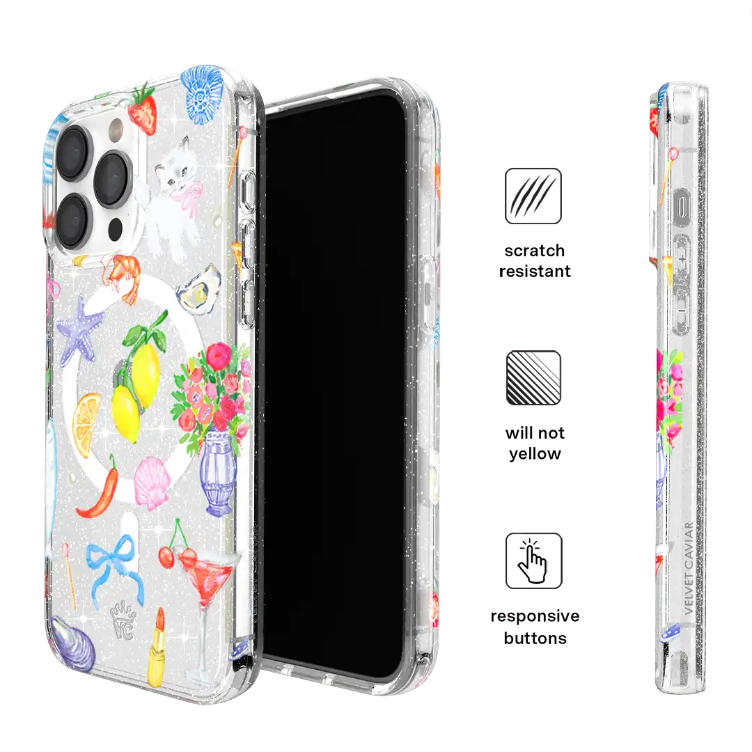 Dolce Vita Glitter iPhone Case