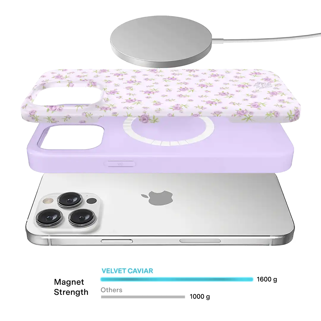 Dainty Lilac Floral iPhone Case