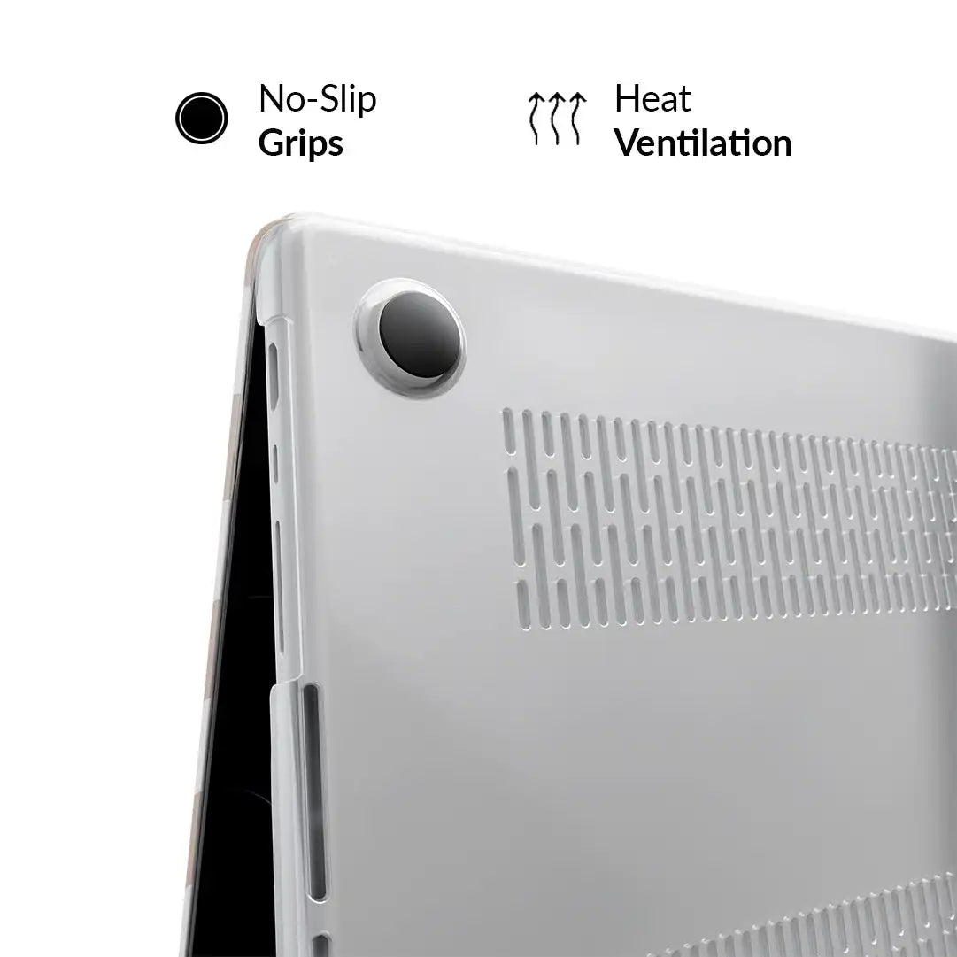 Nude Vibe Check MacBook Case