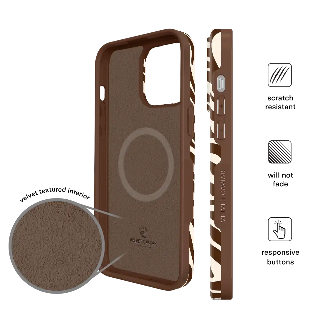 Coco Zebra iPhone Case