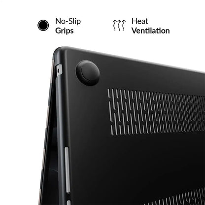 Mocha Vibe Check MacBook Case