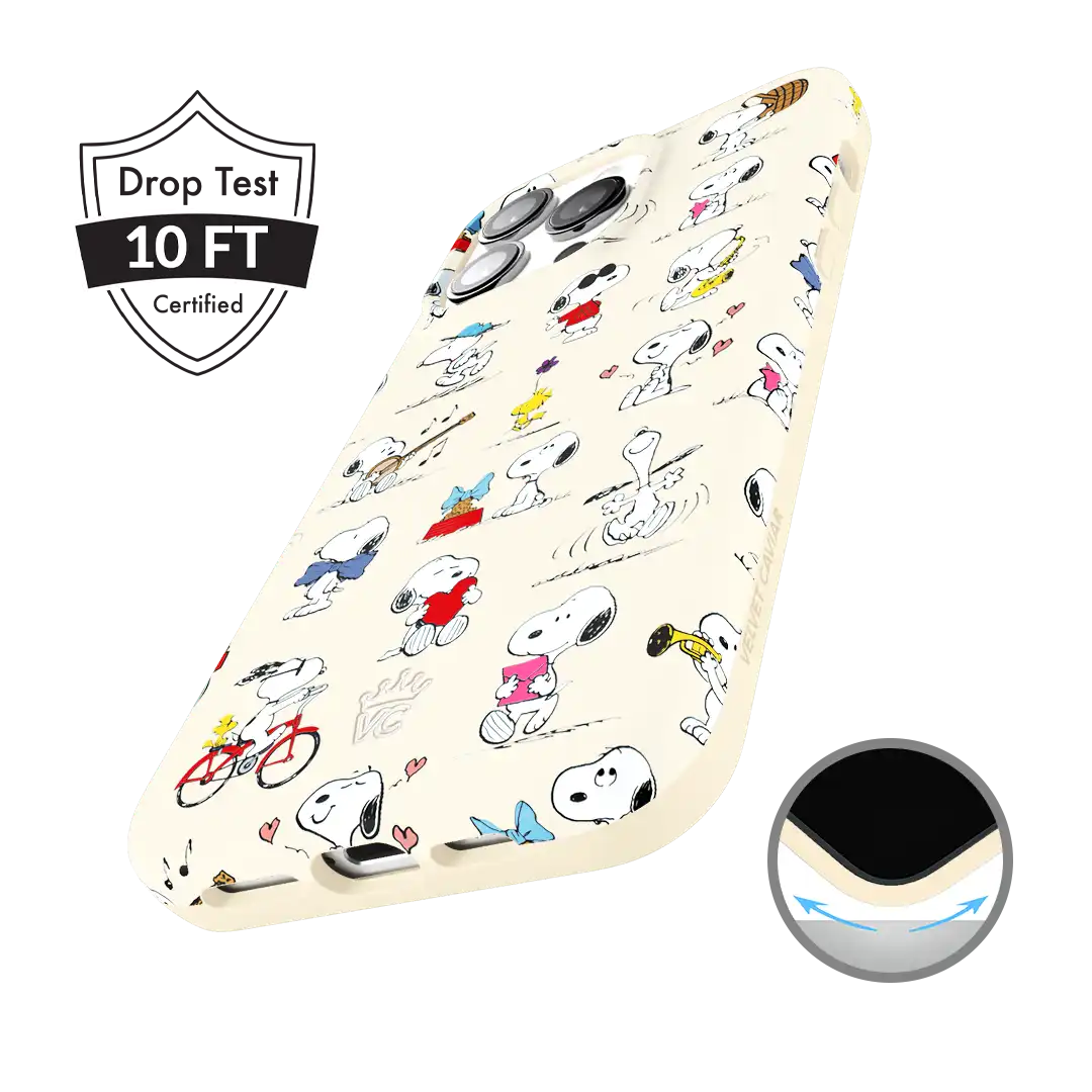 Snoopy Moods iPhone Case