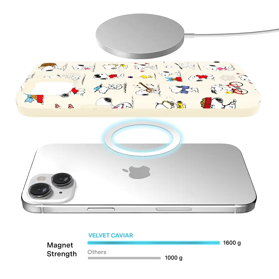 Snoopy Moods iPhone Case