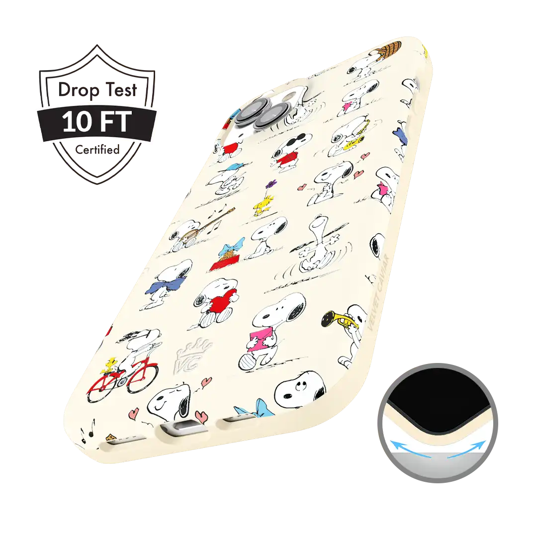 Snoopy Moods iPhone Case