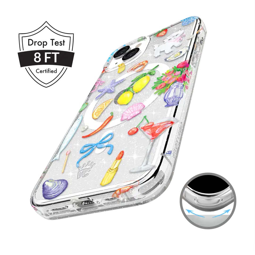 Dolce Vita Glitter iPhone Case
