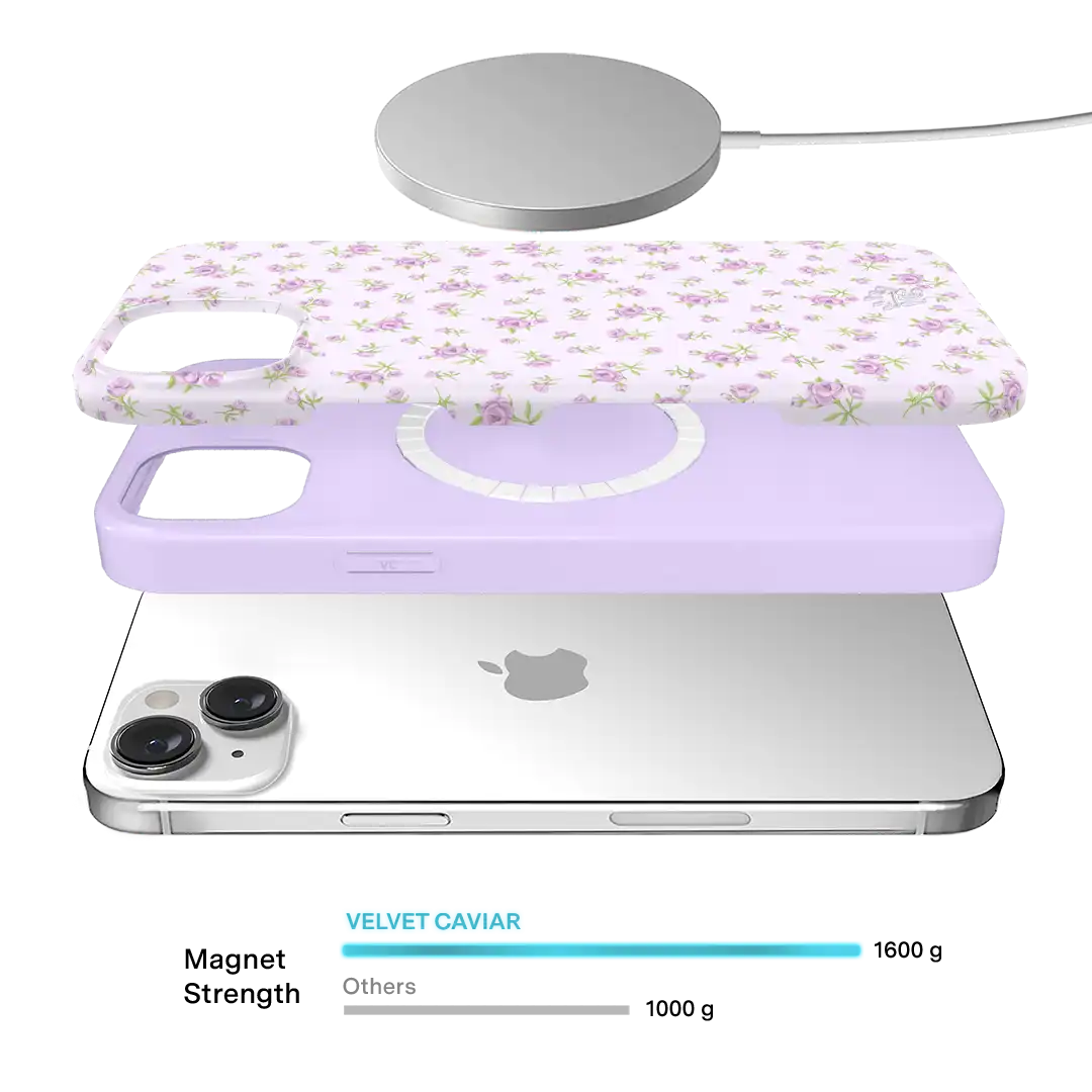 Dainty Lilac Floral iPhone Case