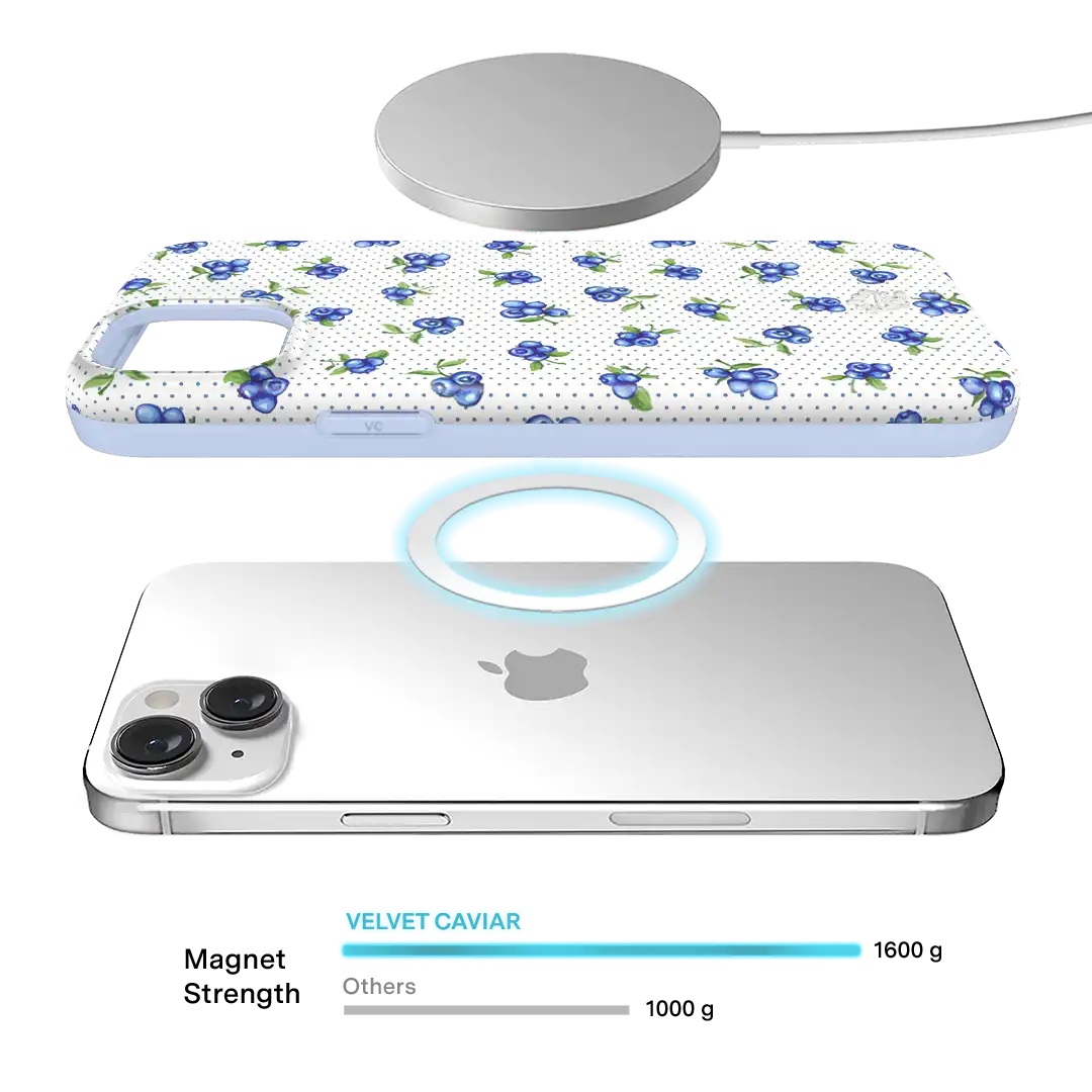 Blueberry Baby iPhone Case