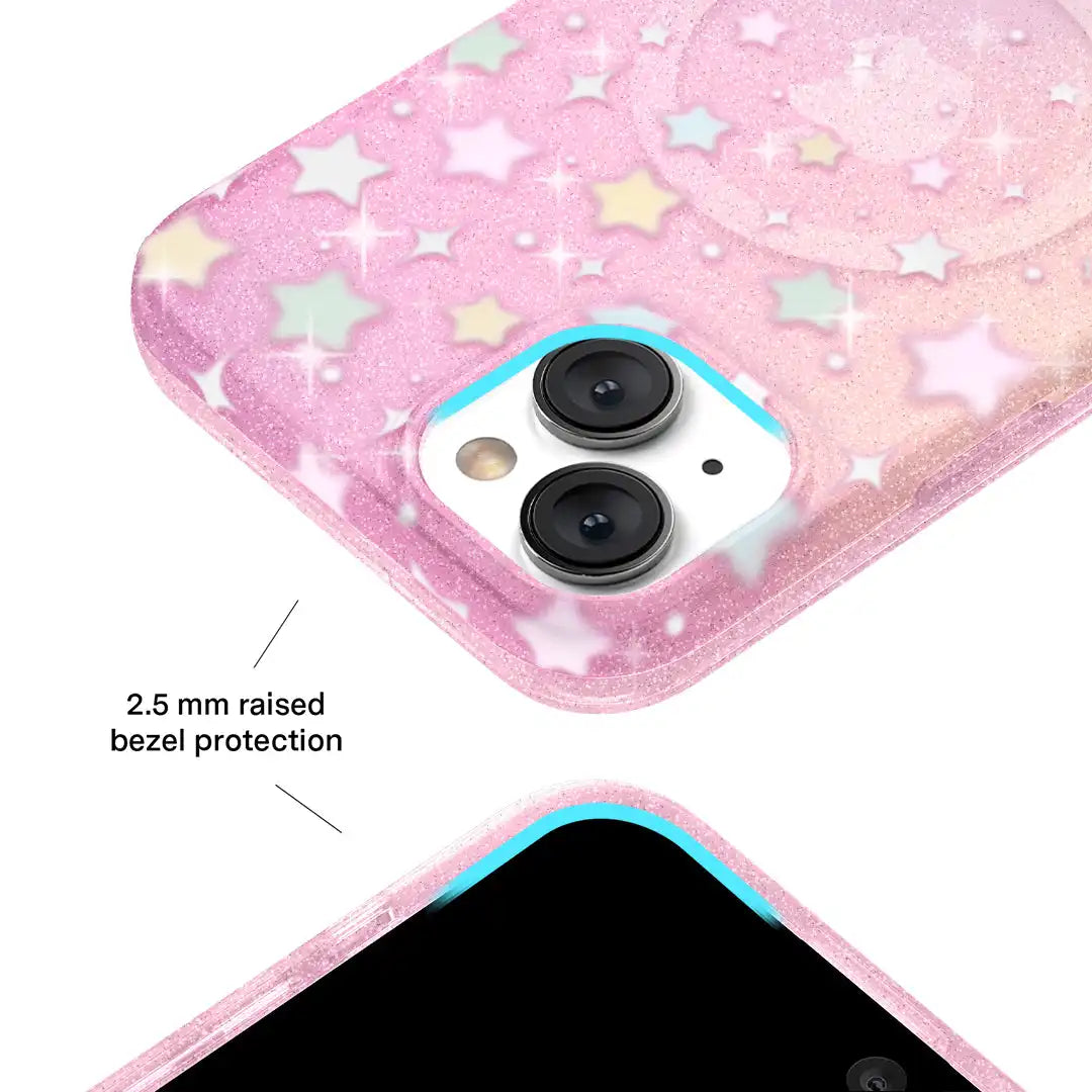 Falling Star Glitter iPhone Case