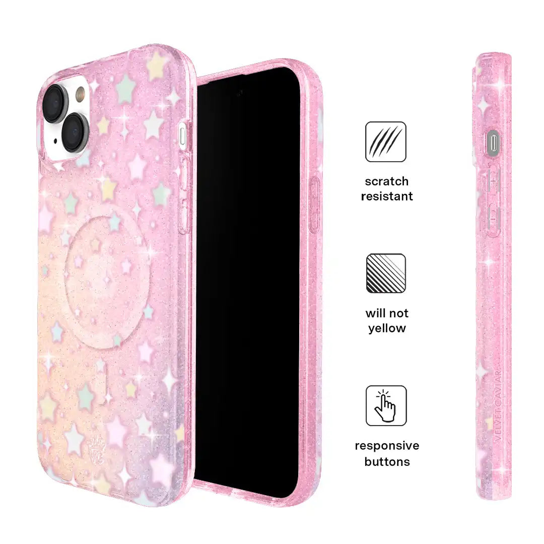 Falling Star Glitter iPhone Case