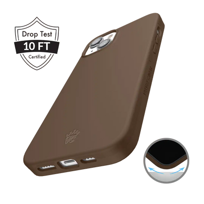 Espresso Brown iPhone Case
