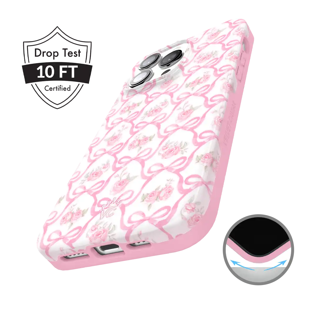 Lovely Pink Bows iPhone Case