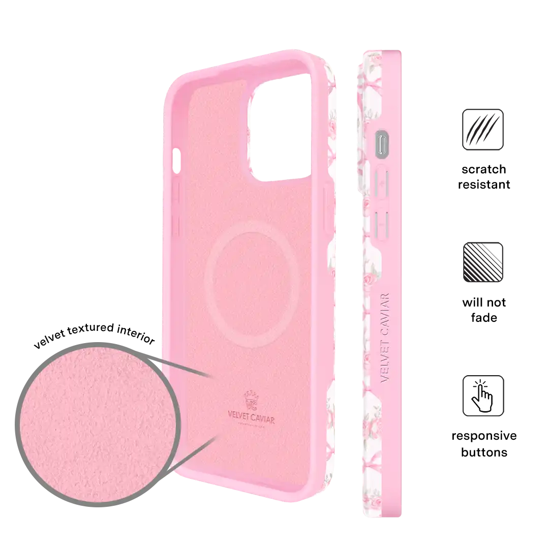 Lovely Pink Bows iPhone Case