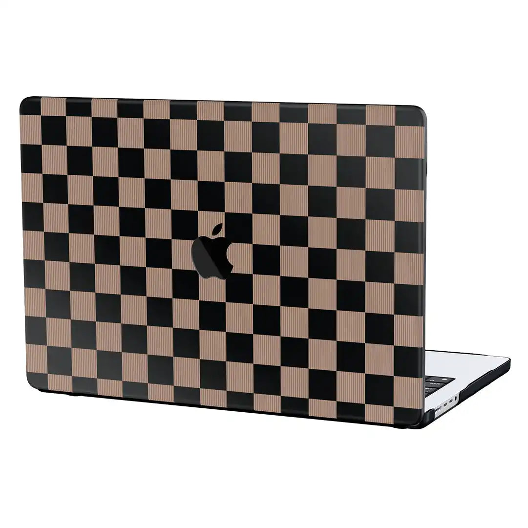 Mocha Vibe Check MacBook Case