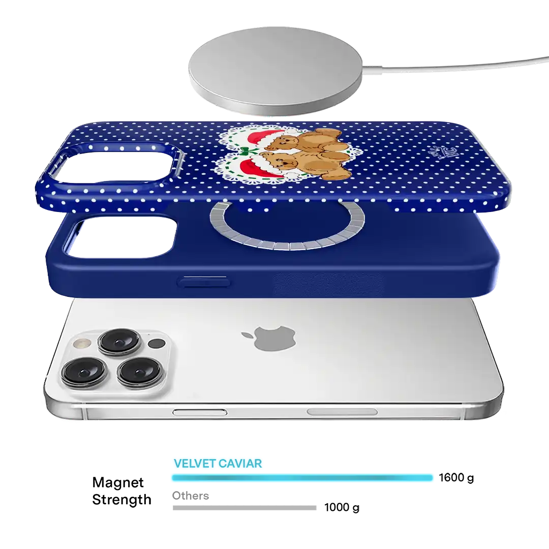 Winter Teddy iPhone Case