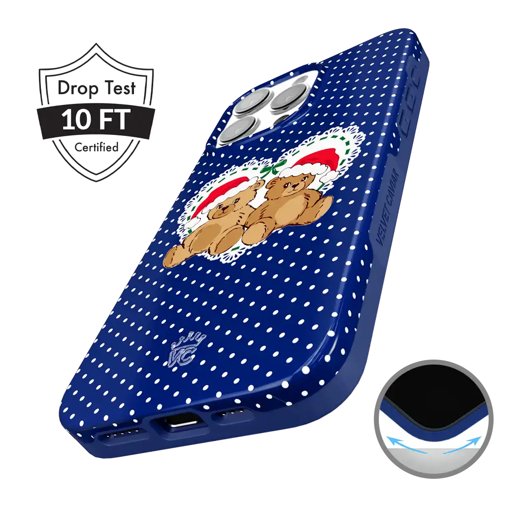 Winter Teddy iPhone Case