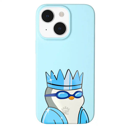 Pudgy Penguins Polar Blue iPhone Case