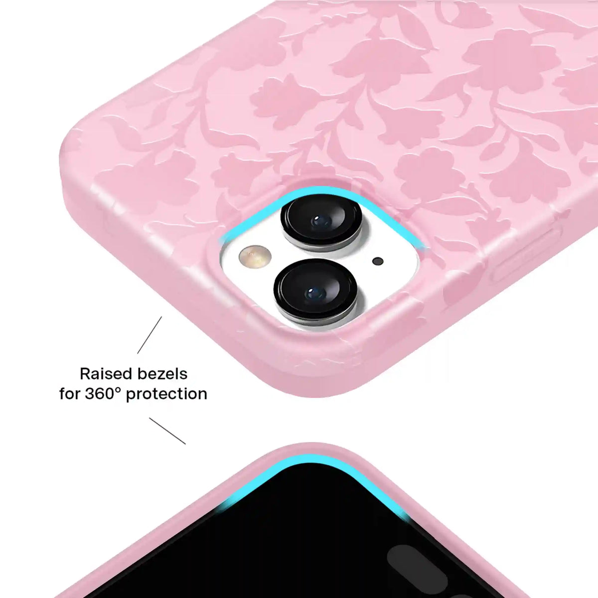 Magical Mauve Floral iPhone Case