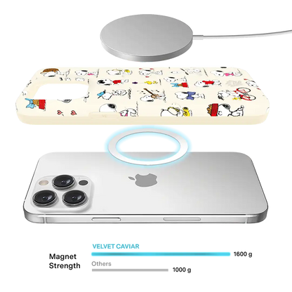 Snoopy Moods iPhone Case