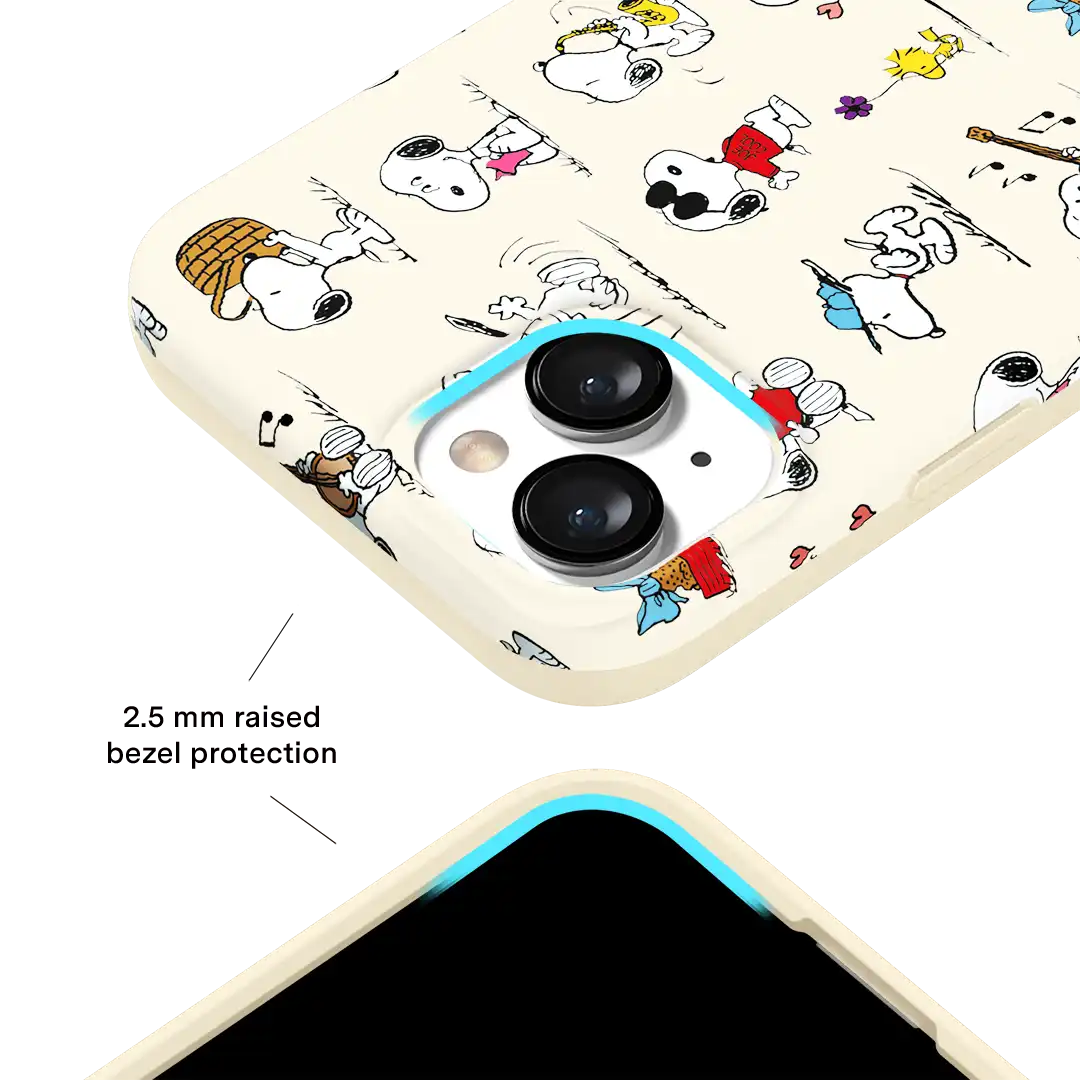 Snoopy Moods iPhone Case