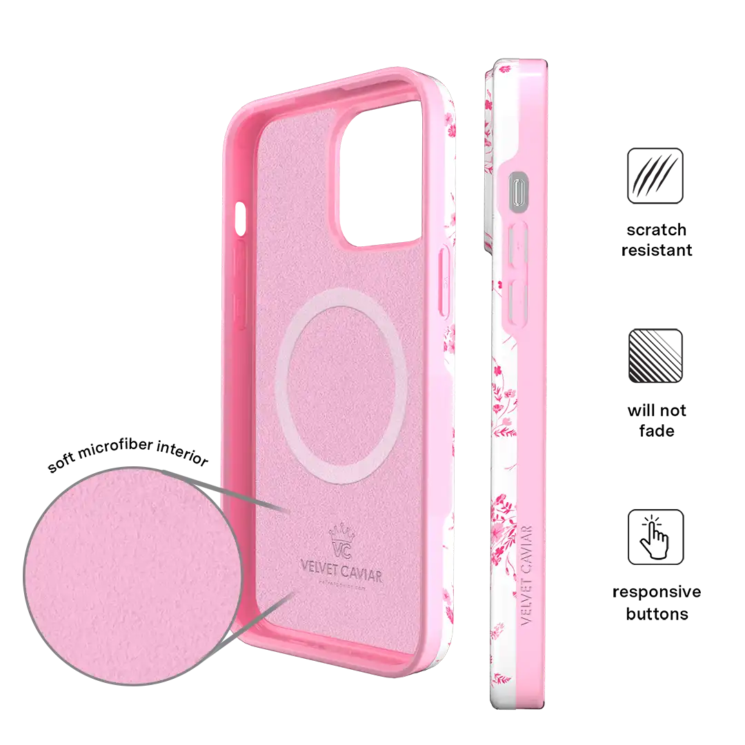 French Rose Floral iPhone Case