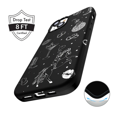 Disco Cowgirl iPhone Case