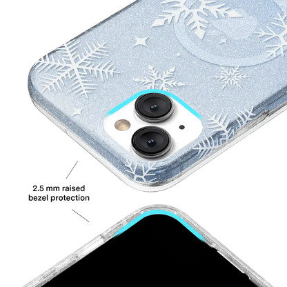 Snow Angel Glitter iPhone Case