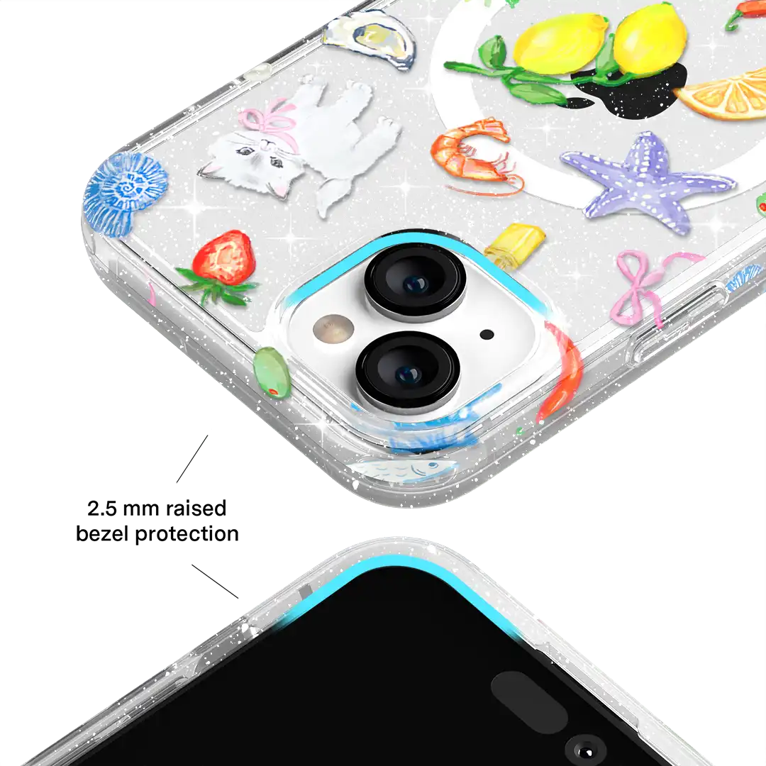 Dolce Vita Glitter iPhone Case