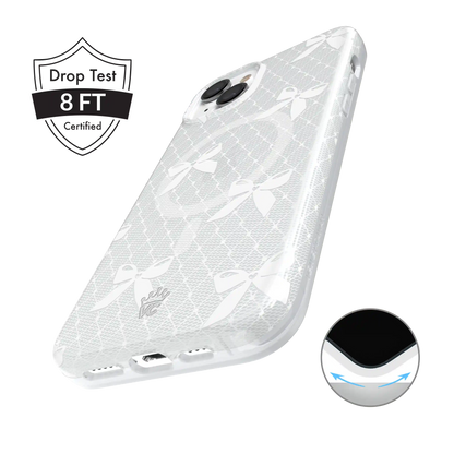 Vintage Lace Bows iPhone Case