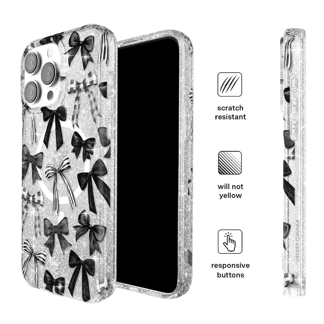 Gothic Bows iPhone Case